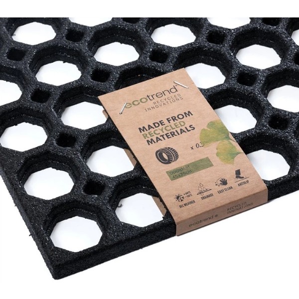 Фото - Килимок придверний Multyhome Honey Comb 45х75 см (EU5000301)